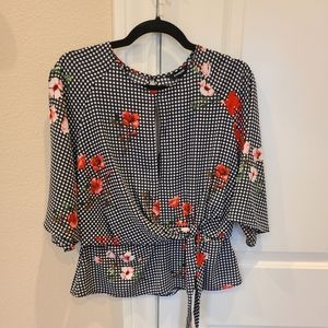 Floral blouse